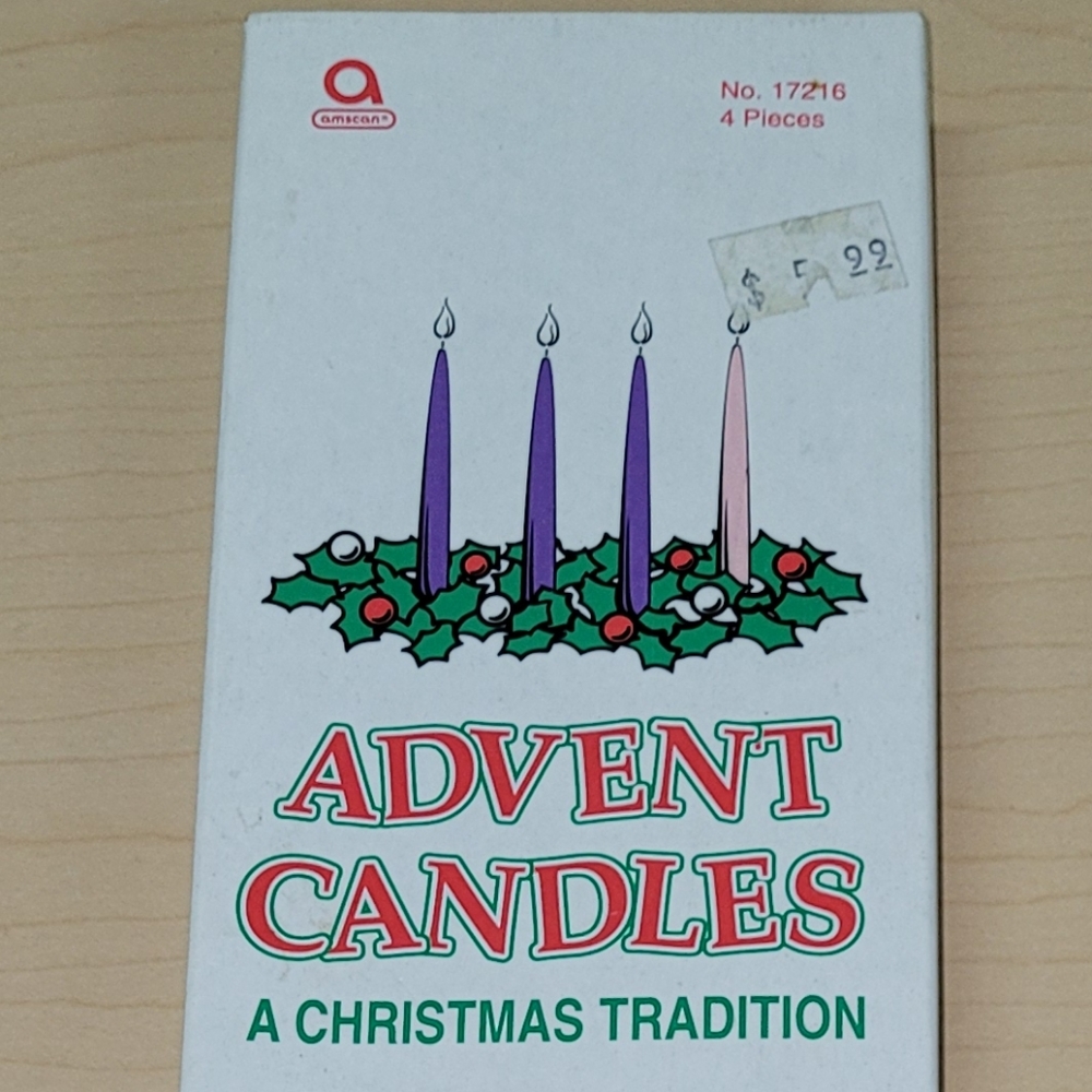 FREE Add-On Advent candles A Christmas Tradition NWT in original box
